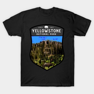 Yellowstone National Park-Bison T-Shirt